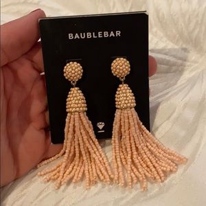 Baublebar Piñata Tassel Earrings pink
